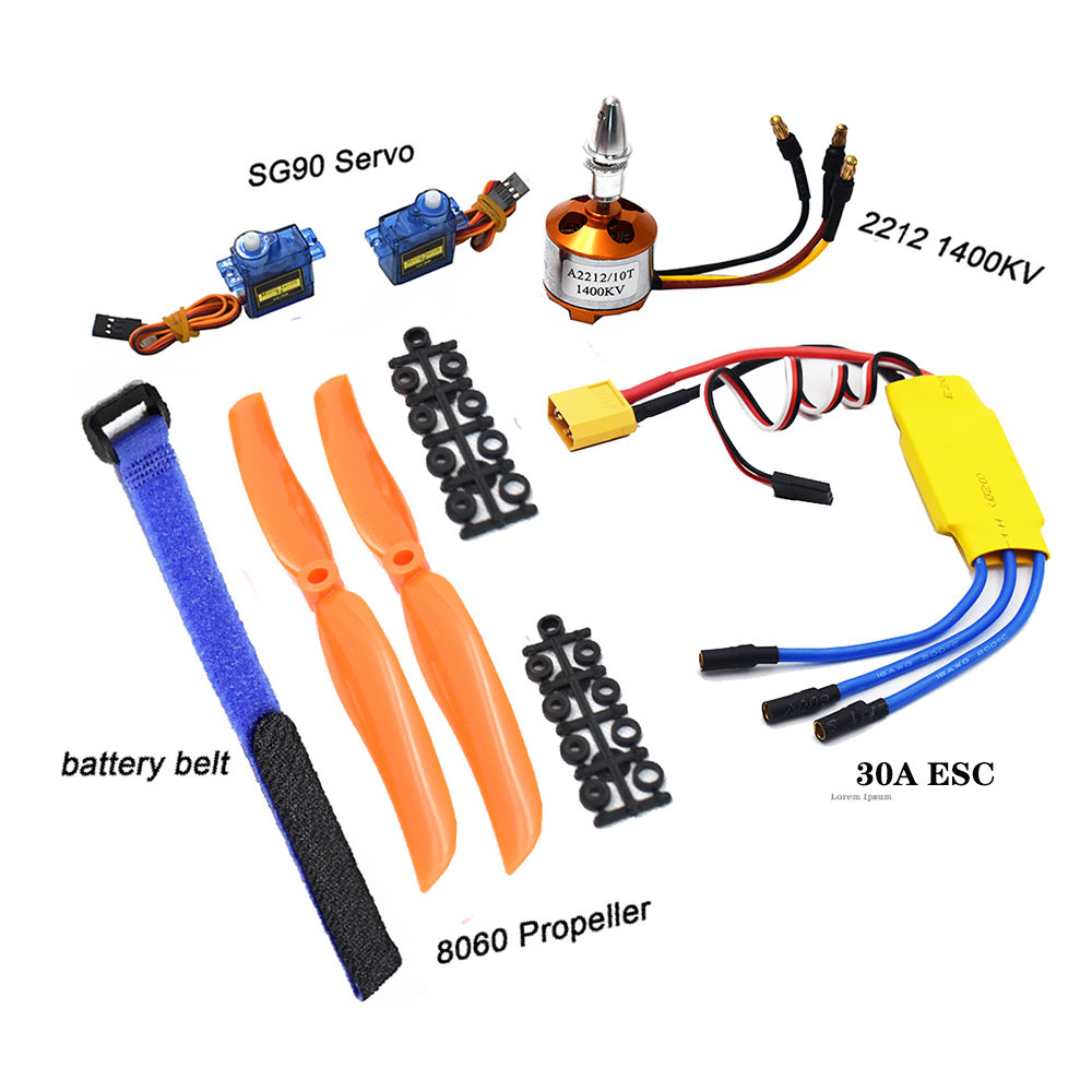 Servo Sg90 - A2212 2212 1400KV Бесщеточный двигатель 30A