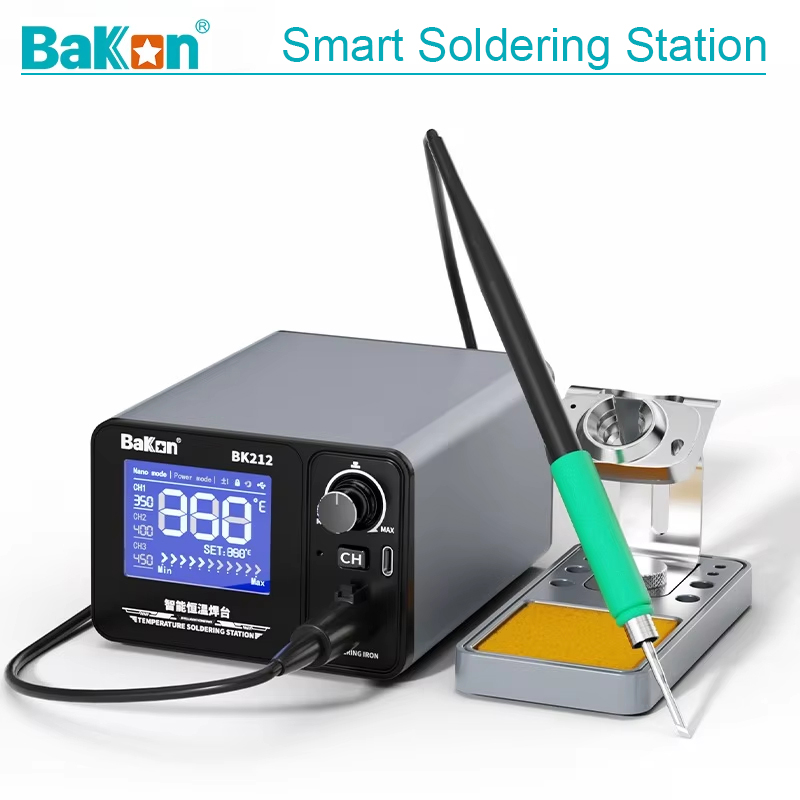 Soldering Iron Temperature Probe - Паяльная станция Bakon BK212 Smart, 180