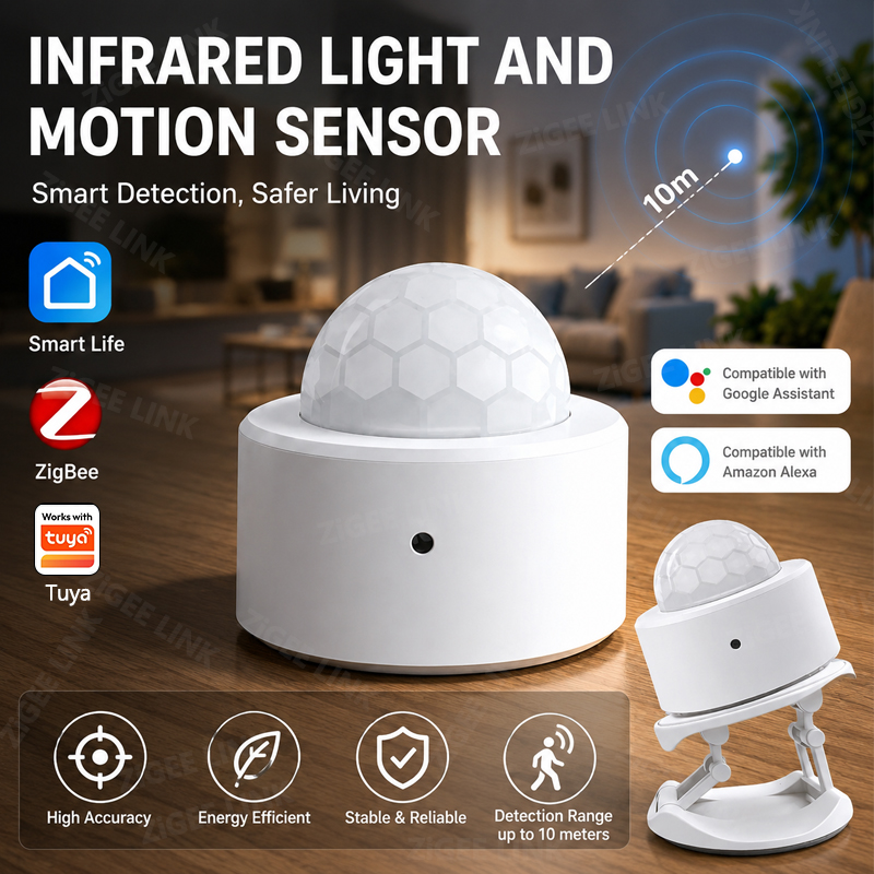 Pir Motion Sensor - Беспроводной датчик движения ZigBee 3.0 PIR