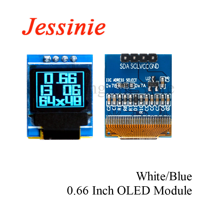 0,66-дюймовый OLED ЖК-дисплей- – обзор и цена Ssd1306