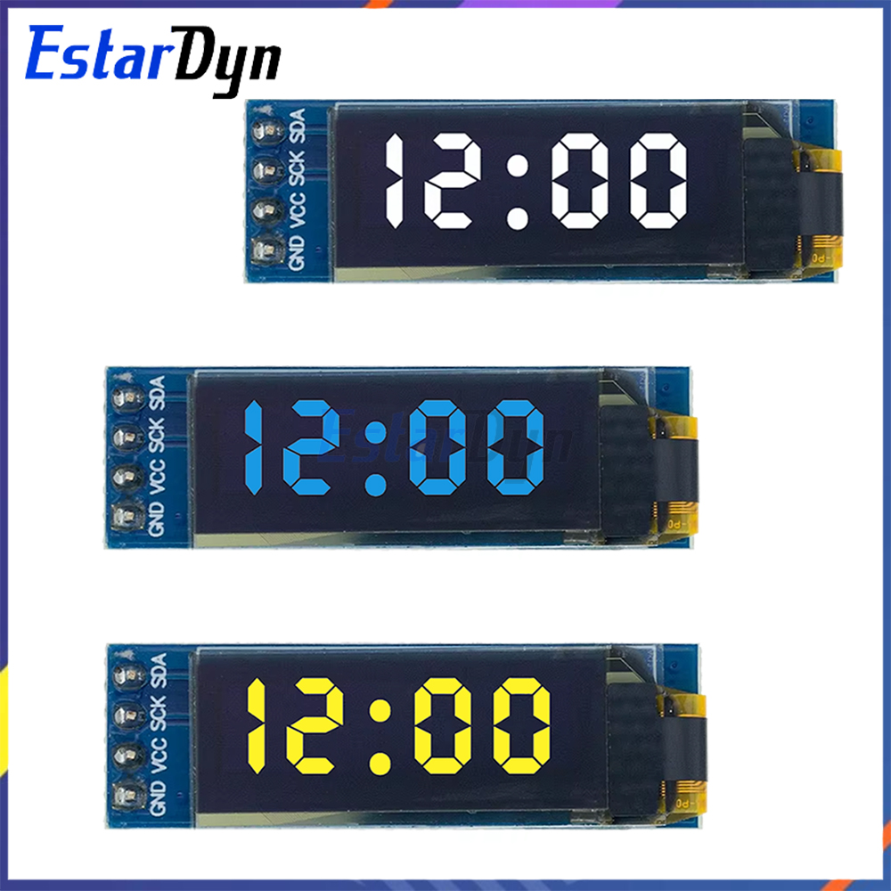 0,91-дюймовый OLED-дисплей I2C – обзор и цена Oled Display 0.96