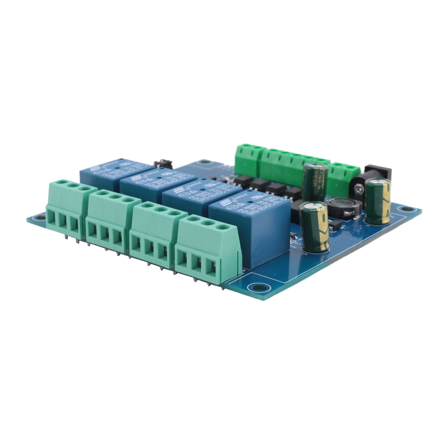 【A03R~】 Модуль реле Modbus RTU – обзор и цена Relay Module 4 Channel