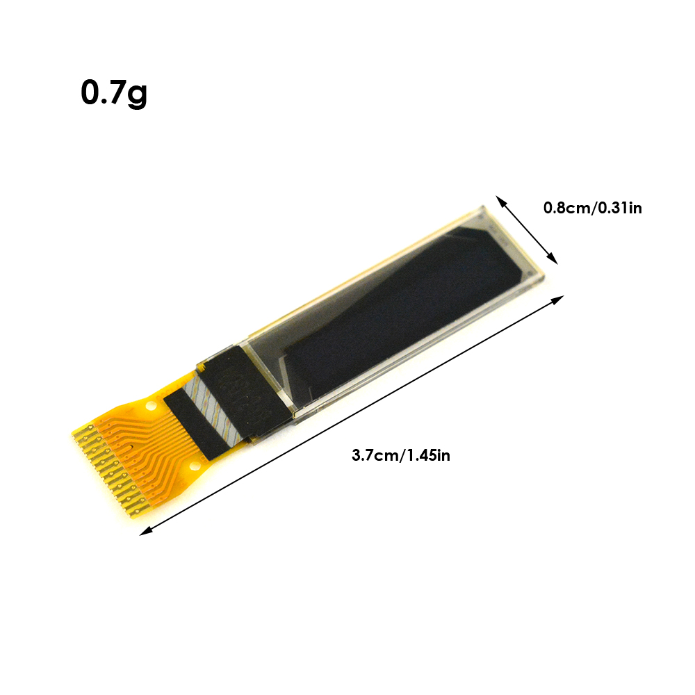 0,69-дюймовый OLED-модуль бело – обзор и цена Ssd1306