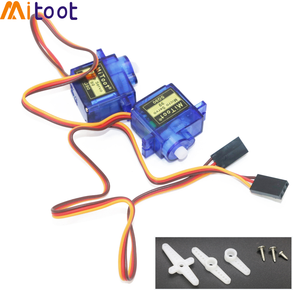 2 шт. Mitoot Rc Mini Micro 9g  – обзор и цена Servo Sg90