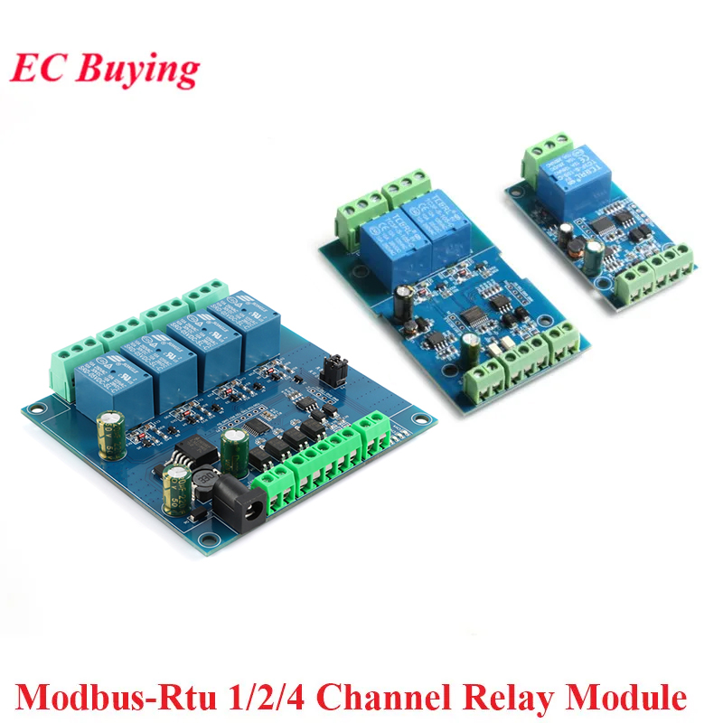 Релейный модуль Modbus RTU 1 2 – обзор и цена Relay Module 4 Channel