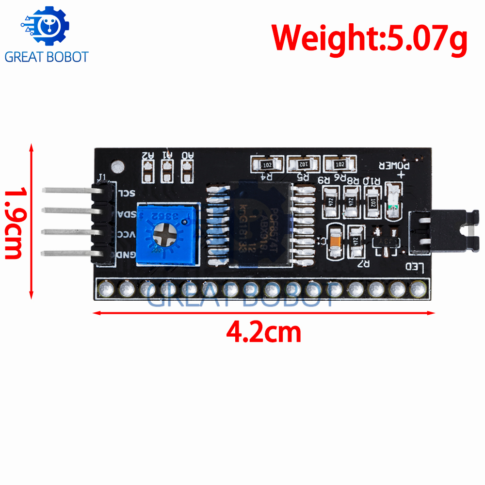 PCF8574 Плата расширения ввода – обзор и цена Lcd 1602