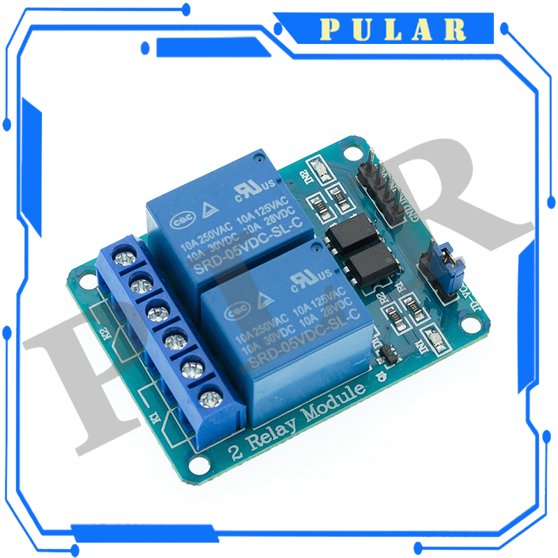 1 шт. Модуль реле PLR 5v 1 2 4 – обзор и цена Relay Module 4 Channel
