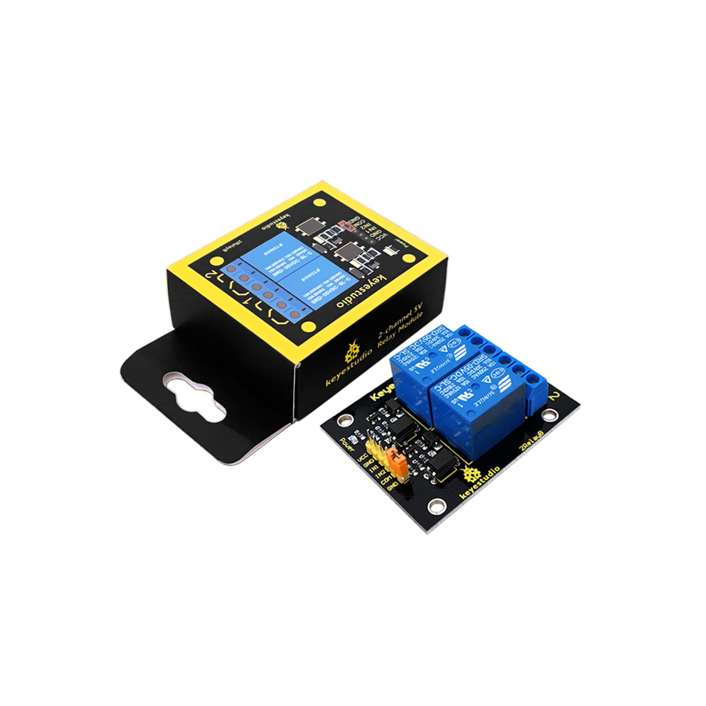 Релейный модуль Keyestudio 1 2 – обзор и цена Relay Module 4 Channel