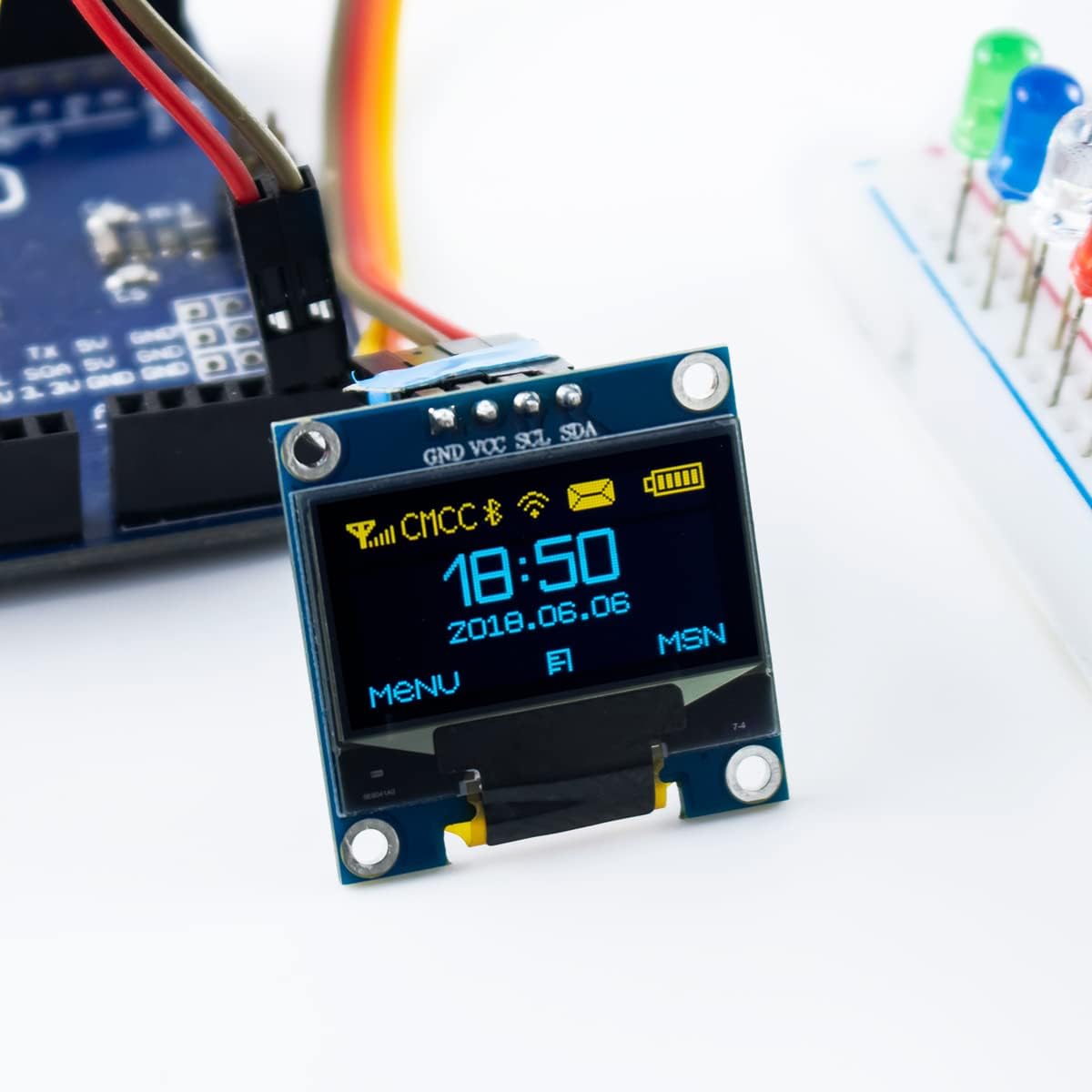 5 шт. 0,96-дюймовый OLED-диспл – обзор и цена Ssd1306
