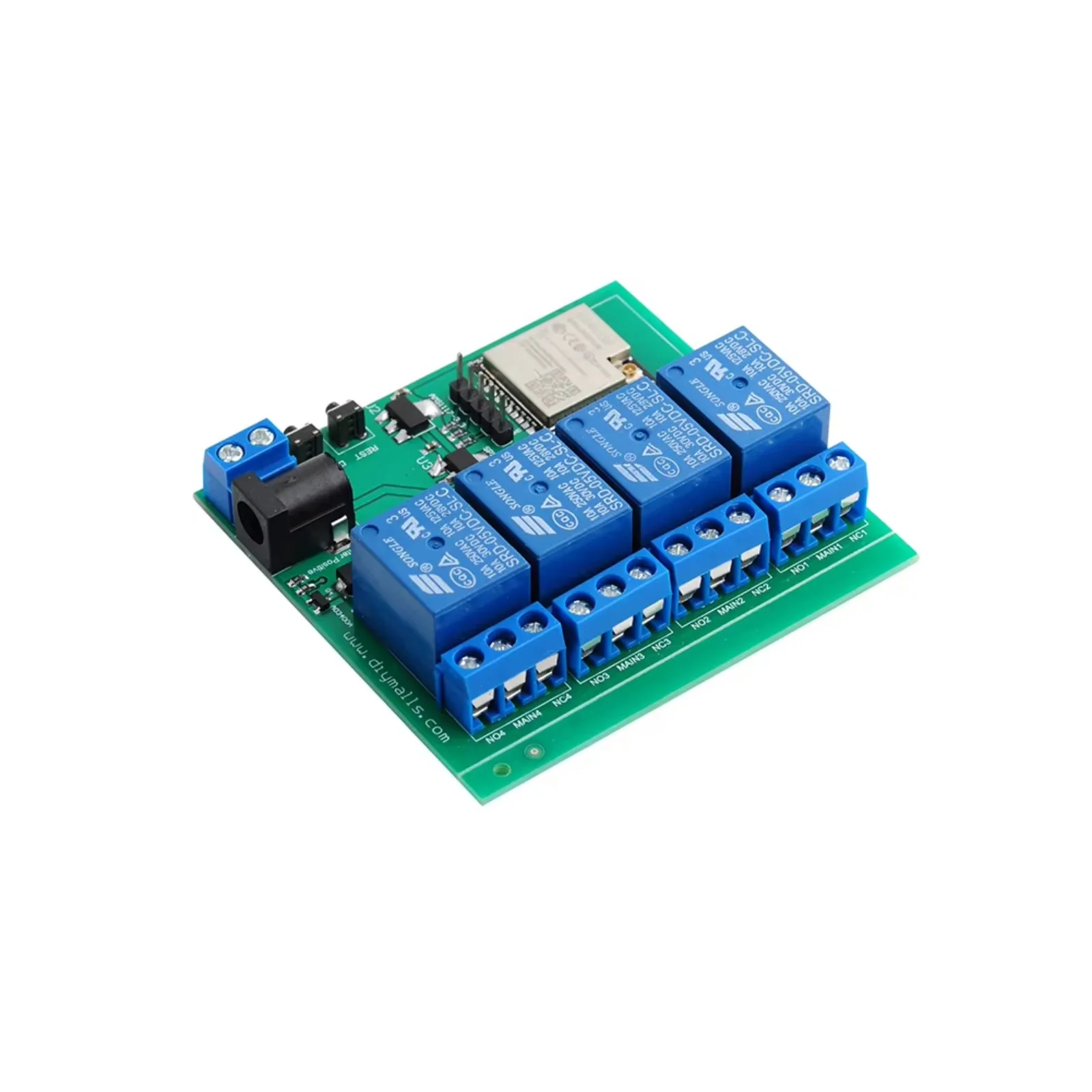 Модуль беспроводного реле ESP3 – обзор и цена Relay Module 4 Channel