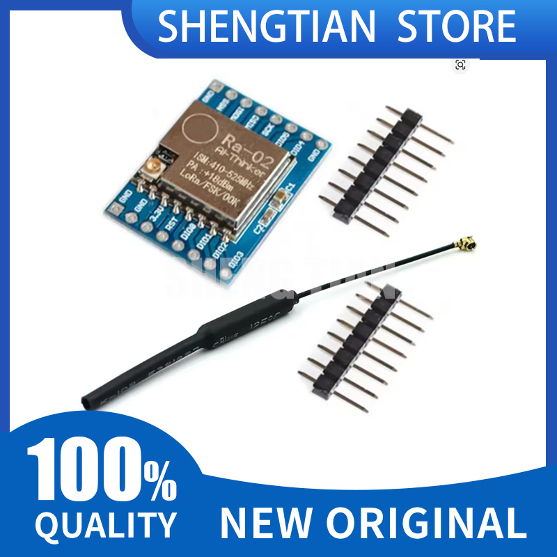 Модуль LoRa SX1278 433 МГц 10  – обзор и цена Lora Sx1278