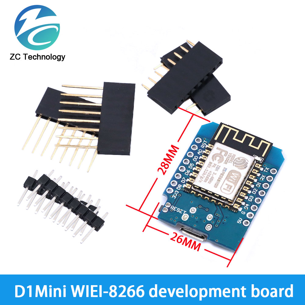 D1 Mini ESP8266 ESP-12F CH340G – обзор и цена Dht22
