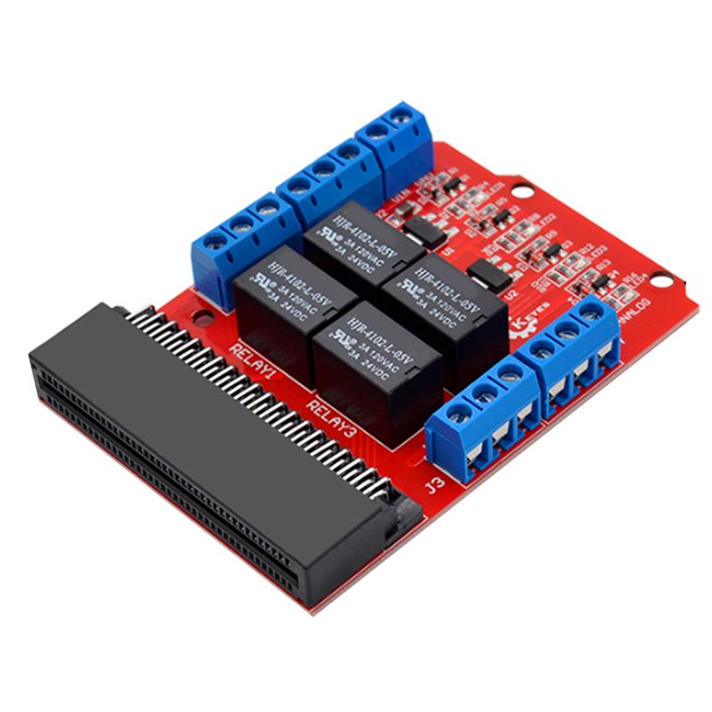 Модуль реле A64I Microbit на 4 – обзор и цена Relay Module 4 Channel