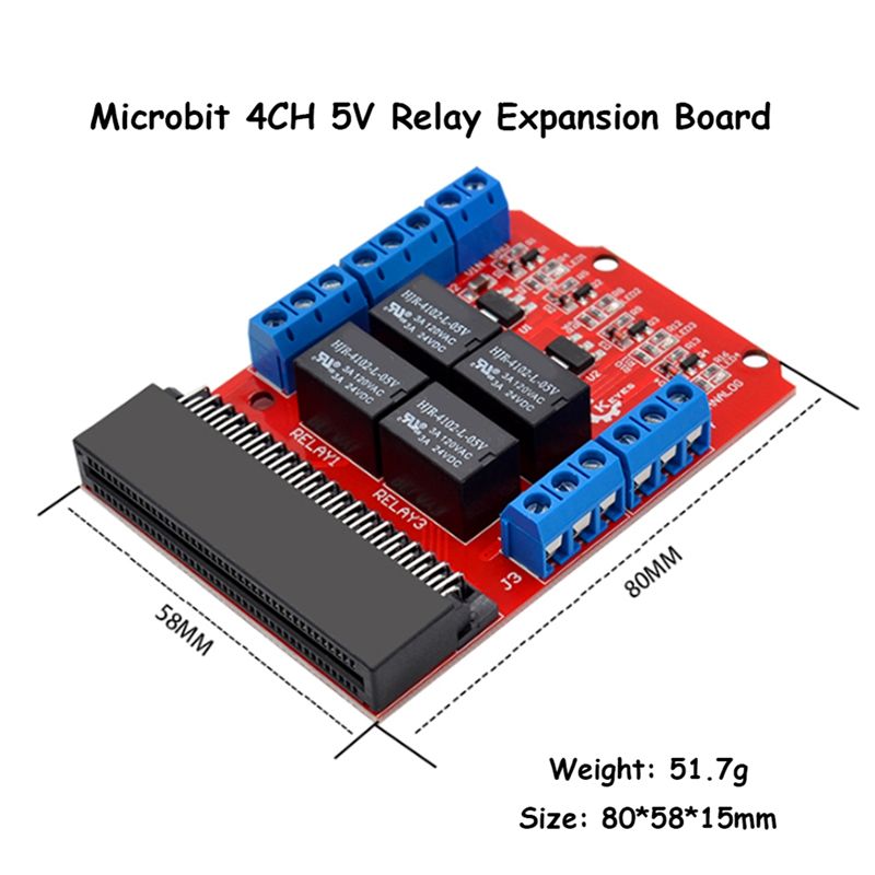 Модуль реле A64I Microbit на 4 – обзор и цена Relay Module 4 Channel