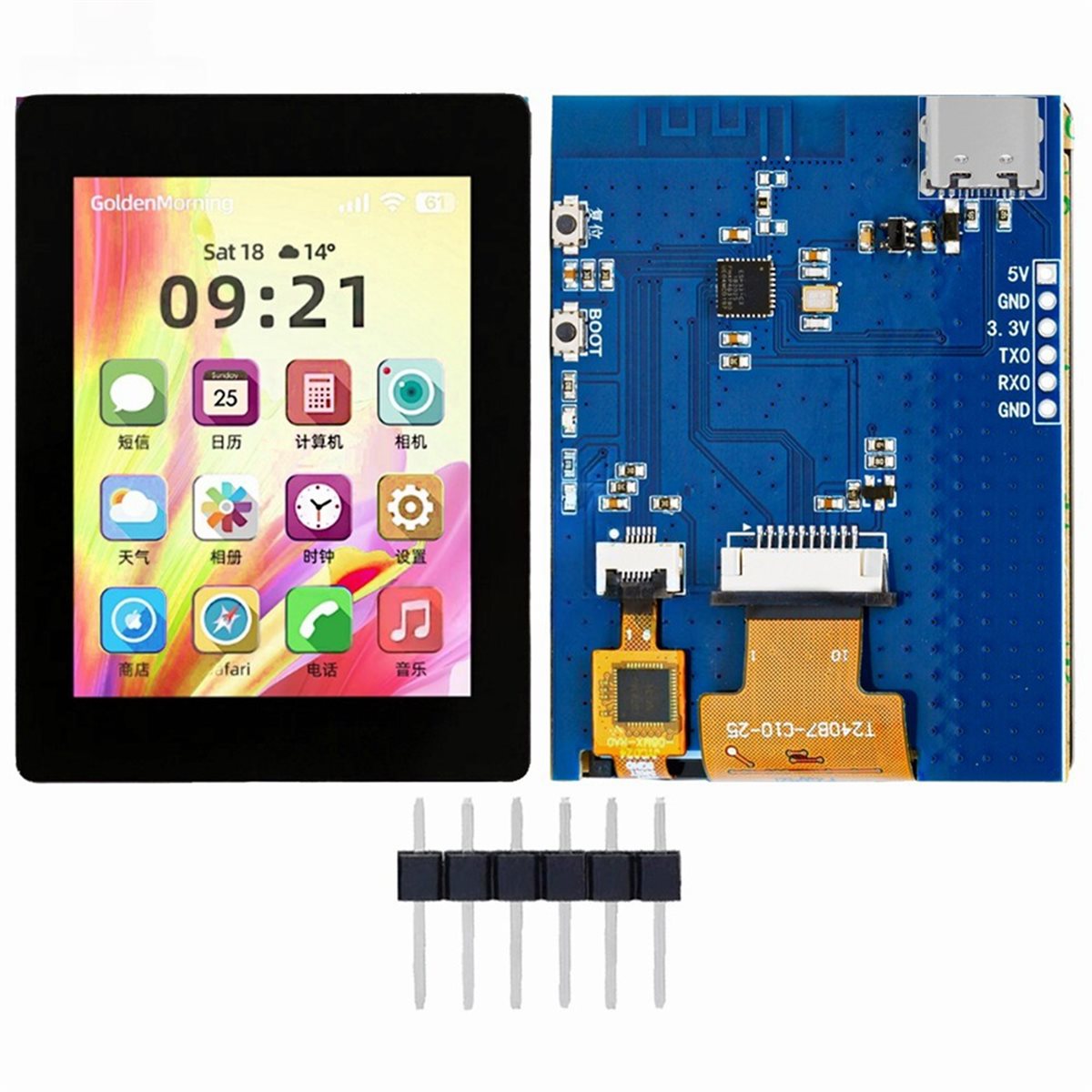 AA80-C3 с 2,4-дюймовым TFT LCD – обзор и цена Tft Display 2.4