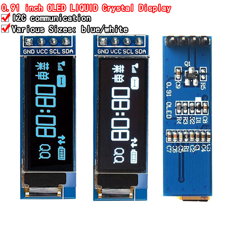 0,91-дюймовый модуль OLED-дисп – обзор и цена Ssd1306