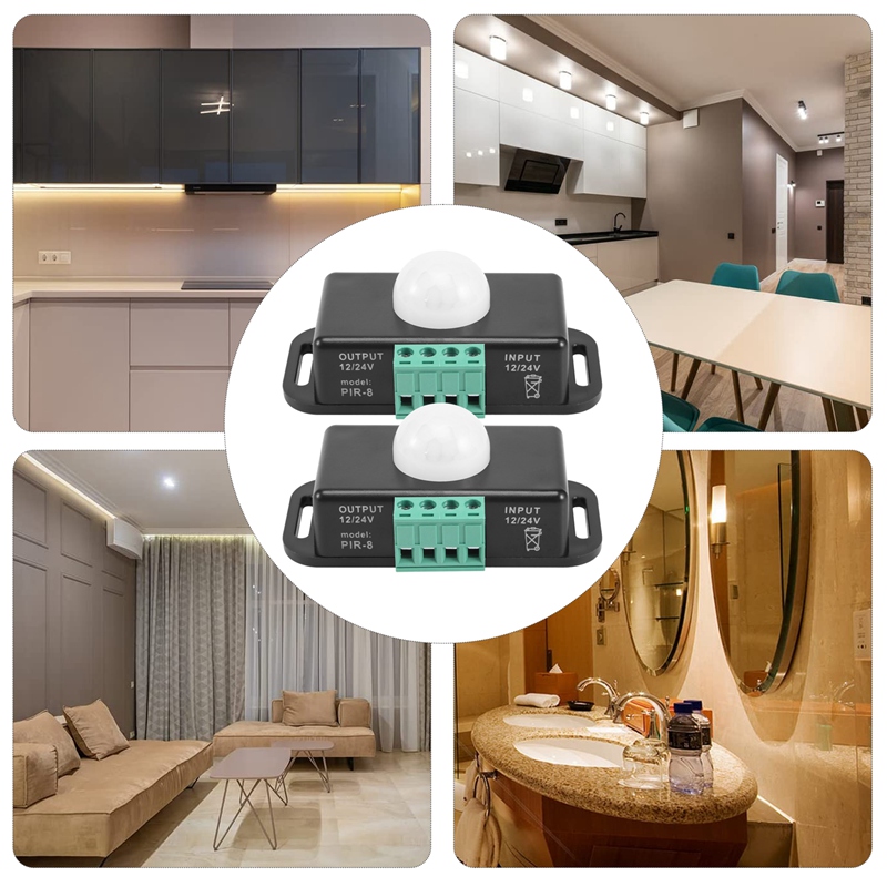 ● Датчик движения, 12 В, 24 В, – обзор и цена Pir Motion Sensor