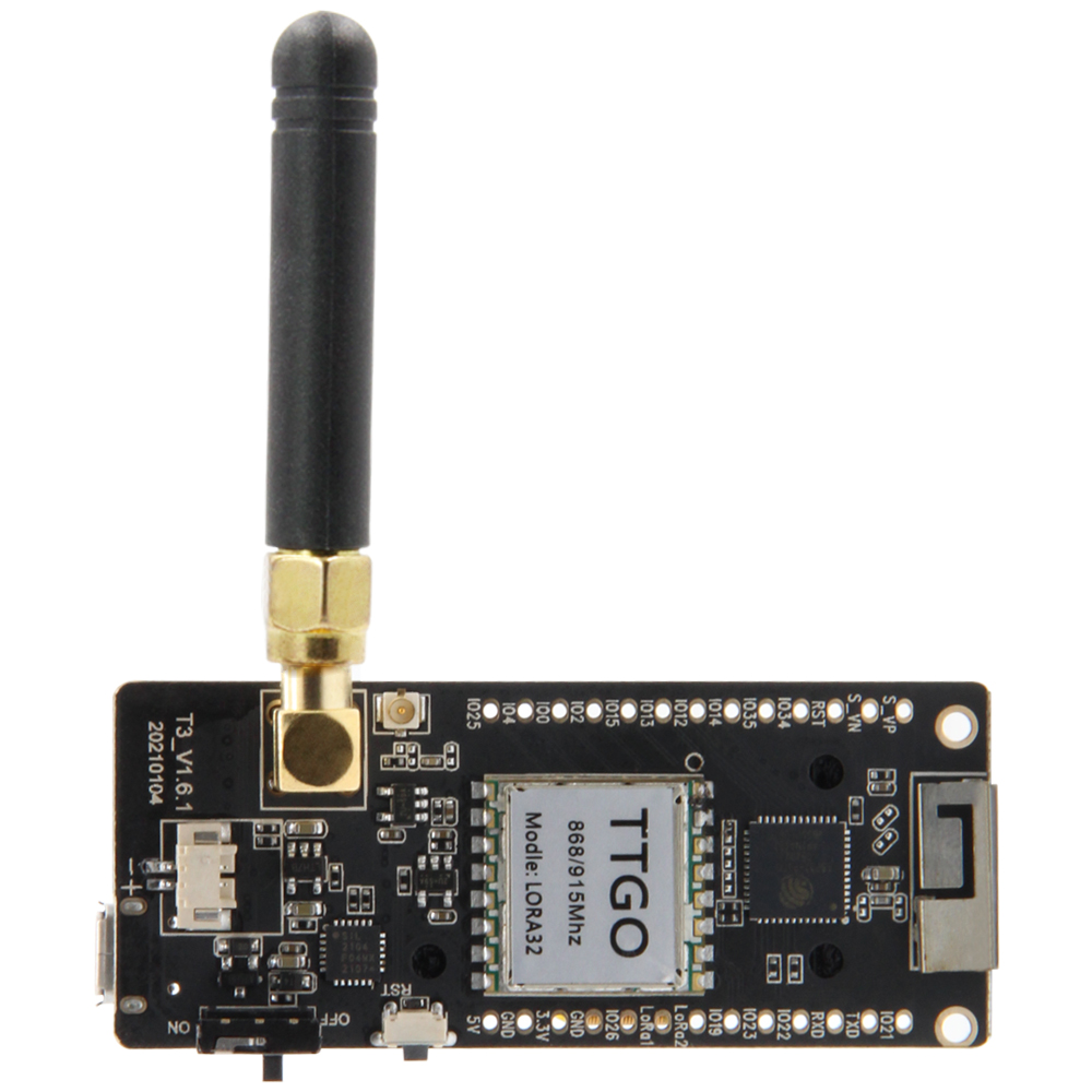 Модуль TTGO T3 LoRa32 V1.6.1 E – обзор и цена Lora Sx1278