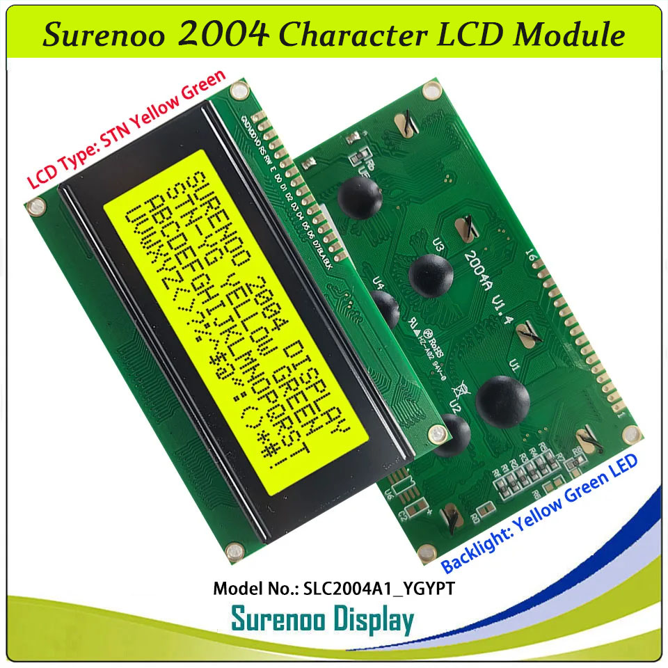 Surenoo 204 20X4 2004, символь – обзор и цена Lcd 1602